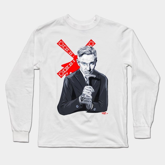 Baz Luhrmann - An illustration by Paul Cemmick Long Sleeve T-Shirt by PLAYDIGITAL2020